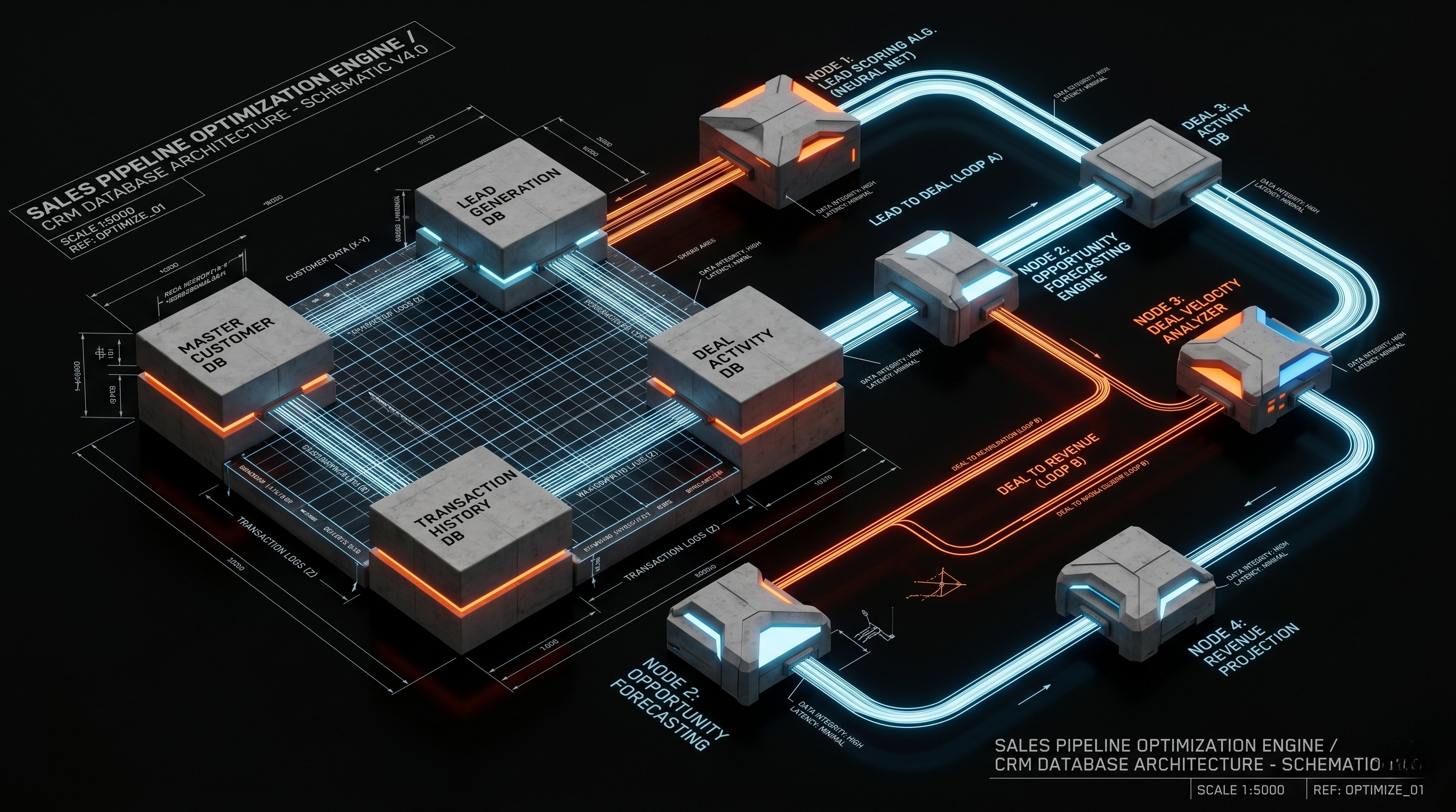 Sales Pipeline Optimization CRM Database Architecture